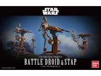Bandai 1/12 Battle Droid  Stap English Manual  Color Guide