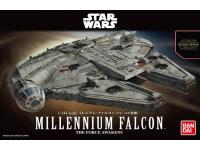 Bandai 1/144 Millennium Falcon (Force Awakens) English Manual  Color Guide