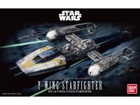 Bandai 1/72 Y-Wing Star Fighter  English Manual  Color Guide