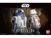 Bandai 1/12 R2-D2  R5-D4 English Manual  Color Guide
