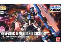 Bandai HG 1/144 RGM-79HC GM Guard Custom English Color Guide  Paint Conversion Chart