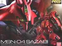 Bandai RG 1/144 MSN-04 Sazabi English Color Guide  Paint Conversion Chart