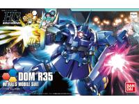 Bandai HG 1/144 Dom R35 English Manual  Color Guide