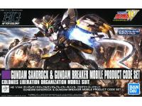 Bandai HG 1/144 Gundam Sandrock  Gundam Breaker Mobile Product Code Set English Color Guide  Paint Conversion Chart