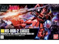 Bandai HG 1/144 MS-06R-2 Zaku II (Johnny Ridden ver) English Manual  Color Guide