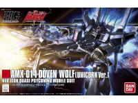 Bandai HG 1/144 AMX-014 Doven Wolf (Unicorn Ver) English Manual  Color Guide