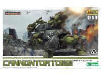 Kotobukiya 1/72 HMM RMZ-27 Cannon Tortoise English Color Guide  Manual