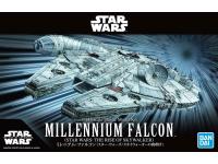 Bandai 1/144 Millennium Falcon (Star Wars: The Rise of Skywalker) English Color Guide  Paint Conversion Chart