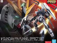 RG Nu Gundam Fin Funnel Effect Set English Color Guide  Paint Conversion Chart