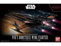 Bandai 1/72 Poe's Boosted X-Wing Fighter English Color Guide  Paint Conversion Chart