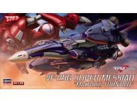 Hasegawa 1/72 VF-25G Super Messiah 'Macross Frontier' (65831) English Color Guide  Paint Conversion Chart