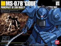 Bandai HG 1/144 MS-07B Gouf English Color Guide  Paint Conversion Chart