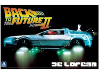 Aoshima 1/24 Back to the Future Delorean from Part II (4905083-059173) English Color Guide  Paint Conversion Chart