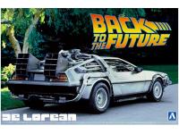 Aoshima 1/24 Back to the Future Delorean from Part I (4905083-059166) English Color Guide  Paint Conversion Chart