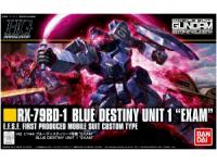 Bandai HG 1/144 RX-79BD-1 Blue Destiny Unit 1 EXAM Color Guide  Paint Conversion Chart