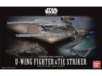 Bandai 1/144 U-Wing Fighter  Tie Striker English Color Guide  Paint Conversion