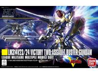 Bandai HG 1/144 Victory 2 Assault Buster Gundam   English Manual  Color Guide