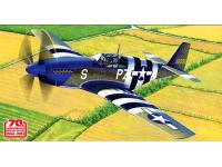 Academy 1/48 USAAF P-51B Blue Nose (12303) English Color Guide
