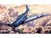 Academy 1/48 USN SBD-2 Battle of Midway (12335) English Color Guide