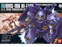 Bandai HG 1/144 Hi-Zack (Earth Federation Force) English Color Guide  Paint Conversion Chart