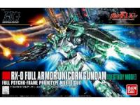 Bandai HG 1/144 Full Armor Unicorn Gundam (Destroy Mode)  English Manual  Color Guide