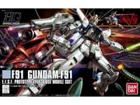 Bandai HG 1/144 Gundam F91 English Manual  Color Guide