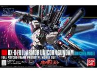 Bandai HG 1/144 Full Armor Unicorn Gundam (Unicorn Mode) English Manual  Color Guide