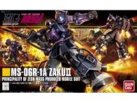 Bandai HG 1/144 MS-06R-1A Zaku II Black Tristars English Manual  Color Guide