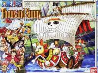 Bandai Thousand Sunny New World Version English Manual  Color Guide
