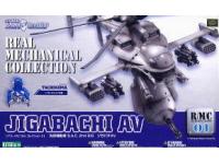 Kotobukiya 1/72 Jigabachi AV English Manual  Color Guide