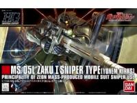 Bandai HG 1/144 Zaku I Sniper Type (Yonem Kirks) English Manual  Color Guide