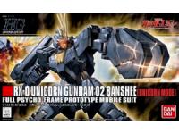 Bandai HG 1/144 RX-0 Unicorn Gundam 02 Banshee (Unicorn Mode) English Manual  Color Guide