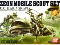 Bandai 1/35 UC Hard Graph: Zeon Mobile Scout Set English Manual  Color Guide