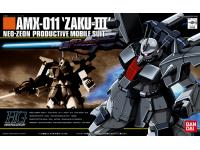Bandai HG 1/144 AMX-011 Zaku-III English Color Guide  Paint Conversion Chart