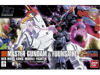 Bandai HG 1/144 Master Gundam  Fuunsaiki English Manual  Color Guide