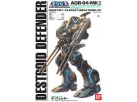 Bandai 1/72 Destroid Defender English Manual  Color Guide