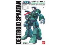 Bandai 1/72 Destroid Spartan English Manual  Color Guide