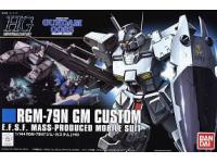 Bandai HG 1/144 GM Custom English Manual  Color Guide