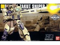 Bandai HG 1/144 MS-05L Zaku I Sniper Type English Manual  Color Guide