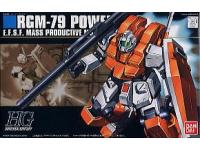 Bandai HG 1/144 RGM-79 Powered GM English Manual  Color Guide