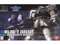 Bandai HG 1/144 MS-06F-2 Zaku II F2 (E.F.S.F) English Manual  Color Guide