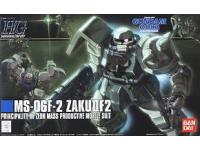 Bandai HG 1/144 MS-06F-2 Zaku II F2 (Zeon ver) English Manual  Color Guide