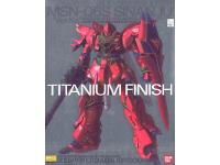 Bandai MG 1/100 Sinanju Ver Ka Titanium Finish English Manual  Color Guide