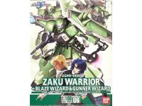 Bandai 1/100 Zaku Warrior   Blaze Wizard  Gunner Wizard English Color Guide  Paint Conversion Chart