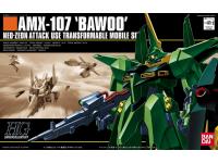 Bandai HG 1/144 AMX-107 Bawoo Mass Production English Color Guide  Paint Conversion Chart