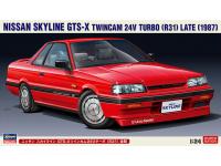 Hasegawa 1/24 NISSAN SKYLINE GTS-X TWINCAM 24V TURBO (R31) LATE (1987) (20448) English Color Guide  Paint Conversion Chart