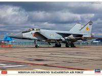 Hasegawa 1/72 Mikoyan-31B Foxhound 'Kazakhstan Air Force' (02336) English Color Guide  Paint Conversion Chart