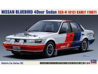 Hasegawa 1/24 Nissan Bluebird 4Door Sedan SSS-R (U12) Early (1987) (HC35) English Color Guide  Paint Conversion Chart