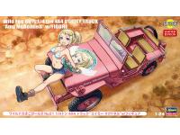 Hasegawa 1/24 Wild Egg Girls 1/4 ton 4x4 Utility Truck 'Amy McDonnell' w/ Figure (SP356) English Color Guide  Paint Conversion Chart
