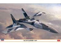 Hasegawa 1/72 SU-35 FLANKER 'UAV' (02334) English Color Guide  Paint Conversion Chart